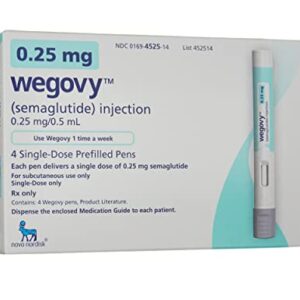 Buy Wegovy 0.25mg/0.5mL Pen Online